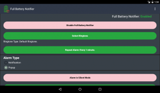 Full Battery Notifier screenshot 0