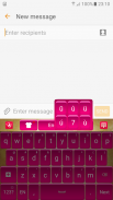 Pink Satin Keyboard screenshot 4