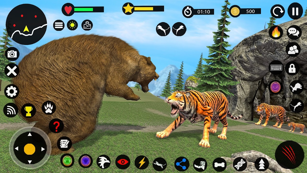 3D tigre jogo::Appstore for Android