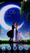 Romantic theme:  Moonlight Night Romance HD thames screenshot 0