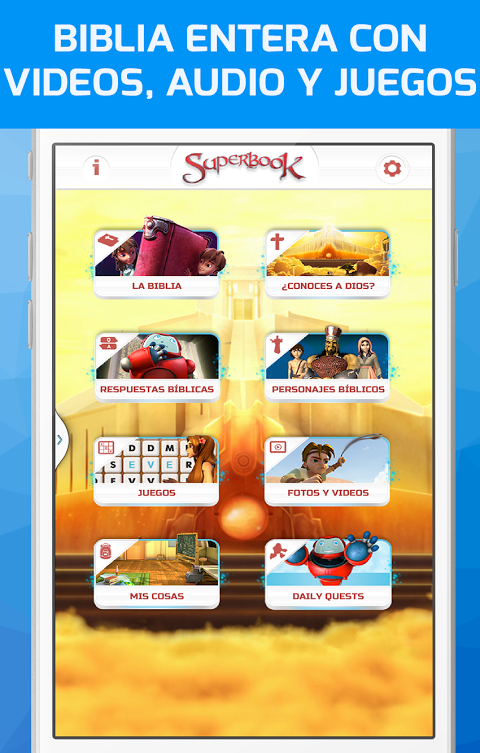 Biblia Superlibro,Video+Juegos Descargar APK Android | Aptoide
