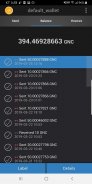 the Genomechain wallet screenshot 2