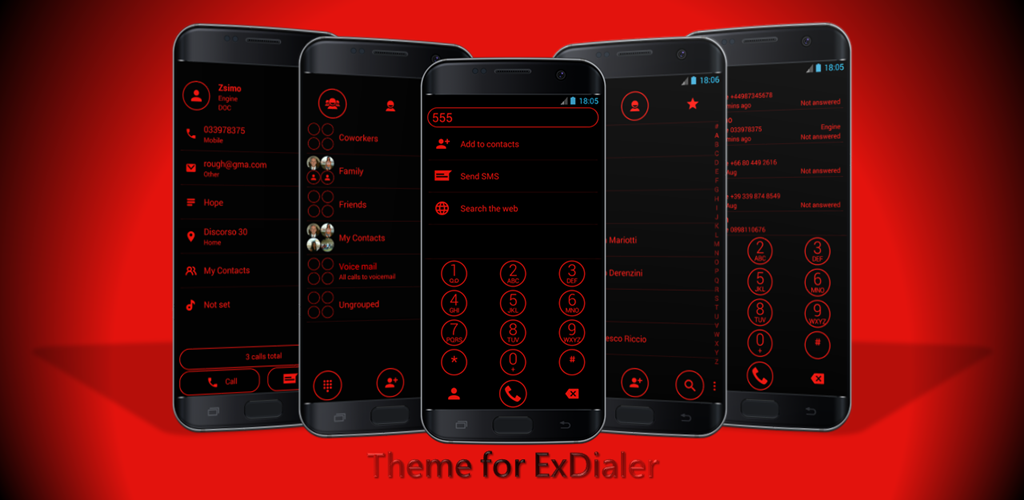 Red ui. Красные приложения. Red Theme.