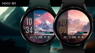 NXV81 Scenery Plus Watch Face screenshot 4