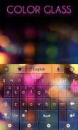 Color Glass GO Keyboard Theme screenshot 1