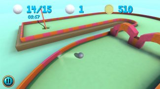 Mini Golf 3D Extreme Challenge screenshot 1