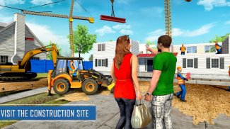 New Family House Builder Happy Family Simulator screenshot 2