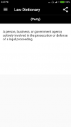 Law Dictionary screenshot 3