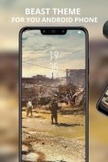 Occult town mechanical corrosion theme for V15 Pro screenshot 1