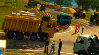 3D Euro Truck Traffic Simulator Real screenshot 2