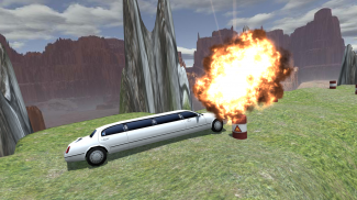 limousine auto guida fuori strada 3D screenshot 6