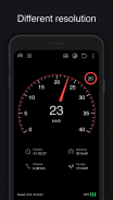 عداد السرعة : GPS ، مسافة متر ، هود screenshot 5