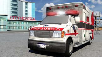 Ambulance Driver 3d Parking screenshot 2