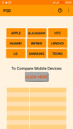 PSD Phone Specification Data screenshot 0