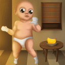 Scary Baby in the Dark & Yellow House Simulator