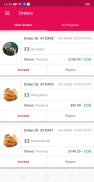 Restaurant Sass Vendor app - flutter screenshot 1