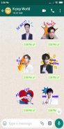 EXO 엑소 KPOP Meme Whatsapp Stickers WAStickerApps screenshot 0