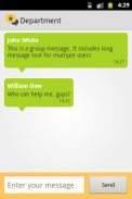 Bopup Messenger: In-house IM screenshot 0