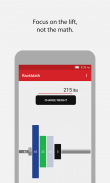 RackMath Barbell Plate Calculator screenshot 3