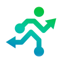 RunGo: voice-guided run routes Icon