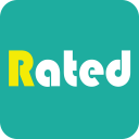 Rated, A rating app. Icon