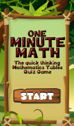 One Minute Math screenshot 0