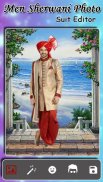 Men Sherwani Photo Suit Editor screenshot 3