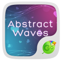 Abstract Waves Keyboard Theme Icon