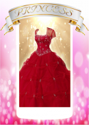 Princess Gown Fashion Photo Montage screenshot 1