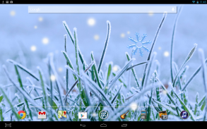 Winter Grass LWP Free screenshot 2