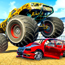 Army Monster Truck Game Derby Icon