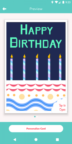 CardSnacks: ecards, birthday greetings, gift cards screenshot 3