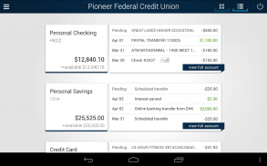 Pioneer Federal Credit Union screenshot 7