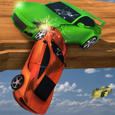 Car Derby Demolition Crash 3D Icon