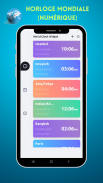 Horloge Mondiale screenshot 6