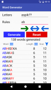 Word Generator screenshot 0