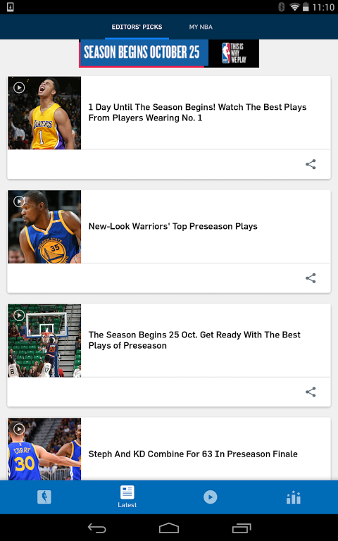 NBA – App Oficial – Apps no Google Play