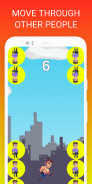 Social Distance Flappy Simulator screenshot 0