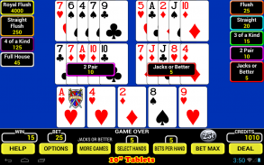 Five Play Poker screenshot 1