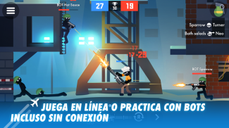Stick Combats: Juego de disparos JcJ en línea screenshot 20