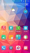 Colorful Simple Abstract Theme screenshot 0