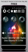 CA Radio CBO-FM CBC Radio One Ottawa 91.5 FM App R screenshot 5