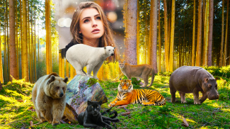 Wild Animal Lyrical Photo Edit screenshot 3