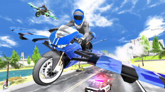 Flying Motorbike Simulator screenshot 1