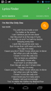 Lyrics screenshot 2