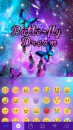 ثيم لوحة المفاتيح Butterflydre screenshot 2