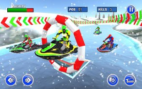 Jet Ski Racing Super Robot Shooting War Game screenshot 14