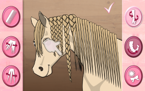 Лошадь Уход - Mane плетение screenshot 5