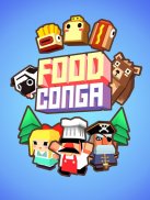 Food Conga - съедобная змейка screenshot 2