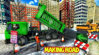 Snow Excavator 3d Construction screenshot 2